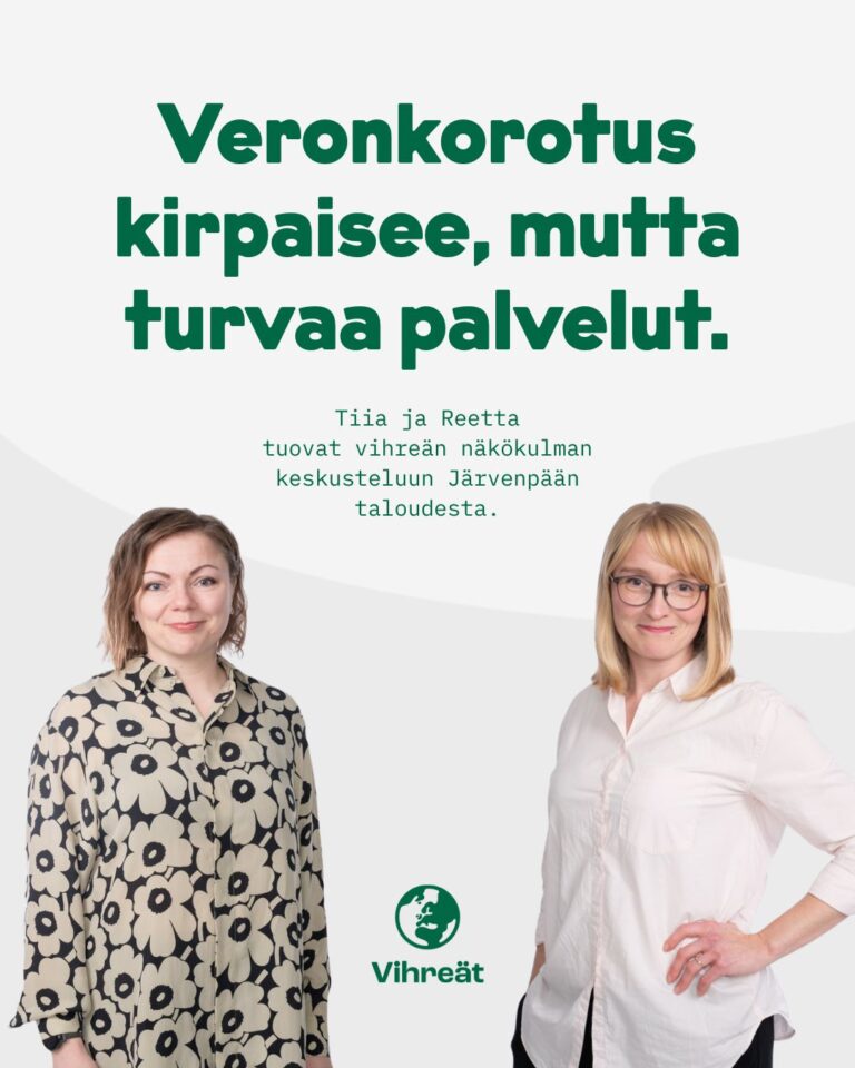 Veronkorotus kirpaisee, mutta turvaa palvelut