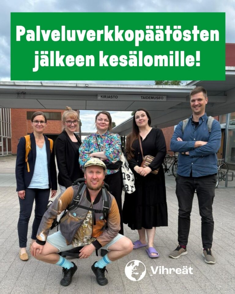 Palveluverkkopäätösten jälkeen kesälomille!